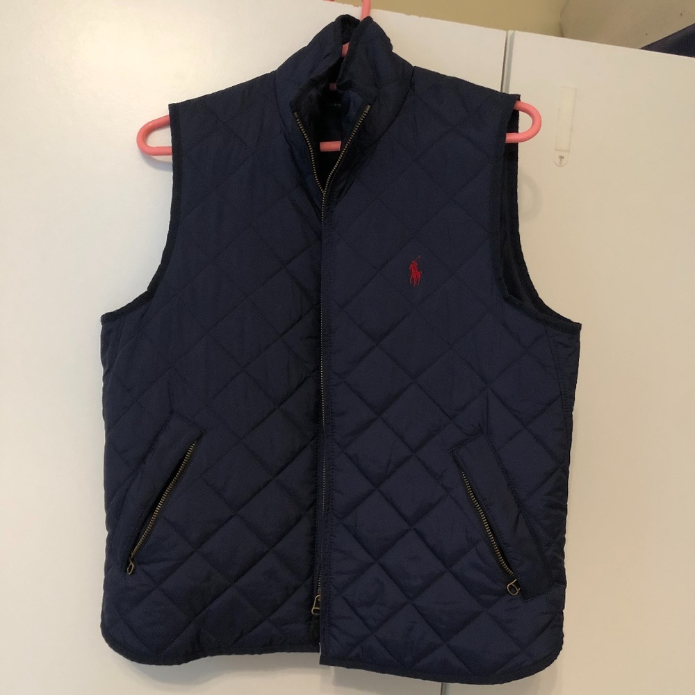 Polo Ralph Lauren Quilted Vest in Navy